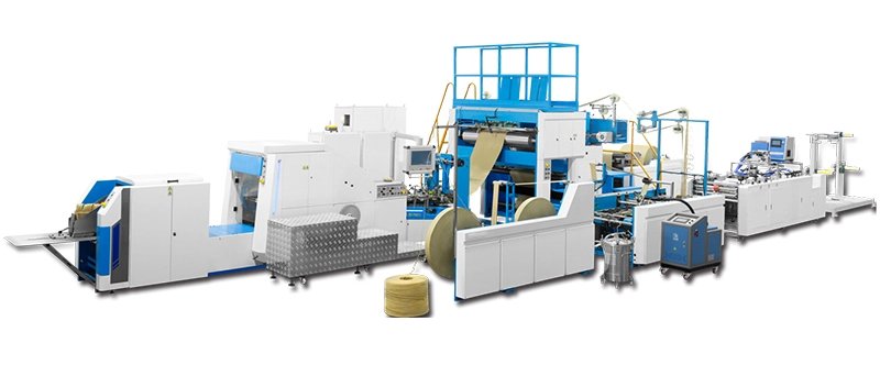fully automatic paper bag making machine