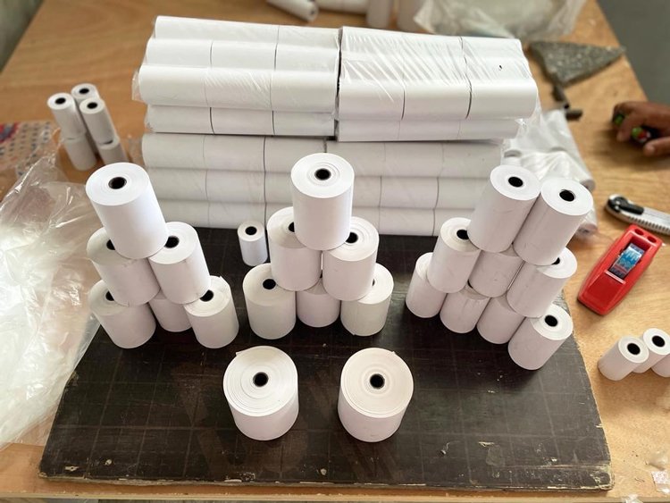 small paper rolls