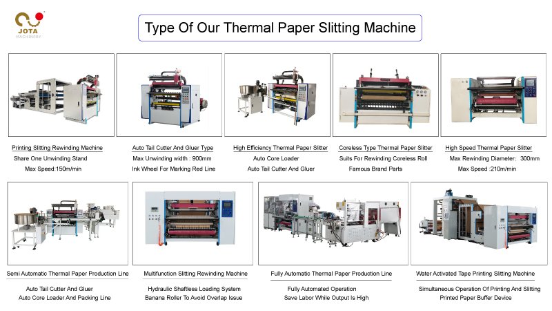 type of our slitting machine