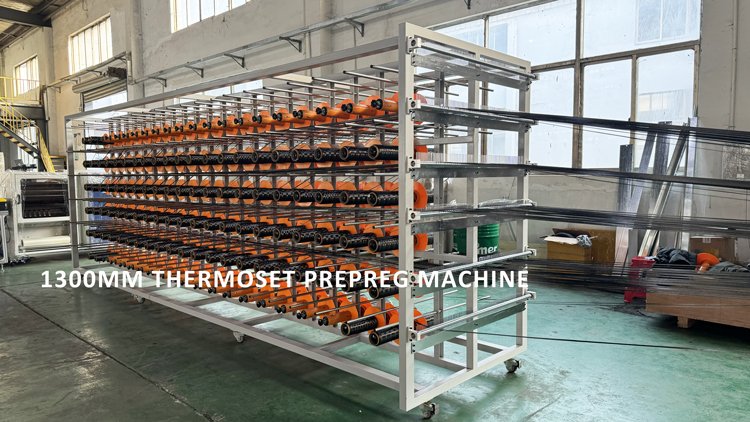 thermoset prepreg machine line